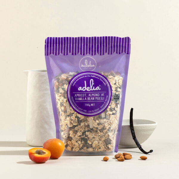 Adelia Fine Foods Apricot, Almond & Vanilla Muesli